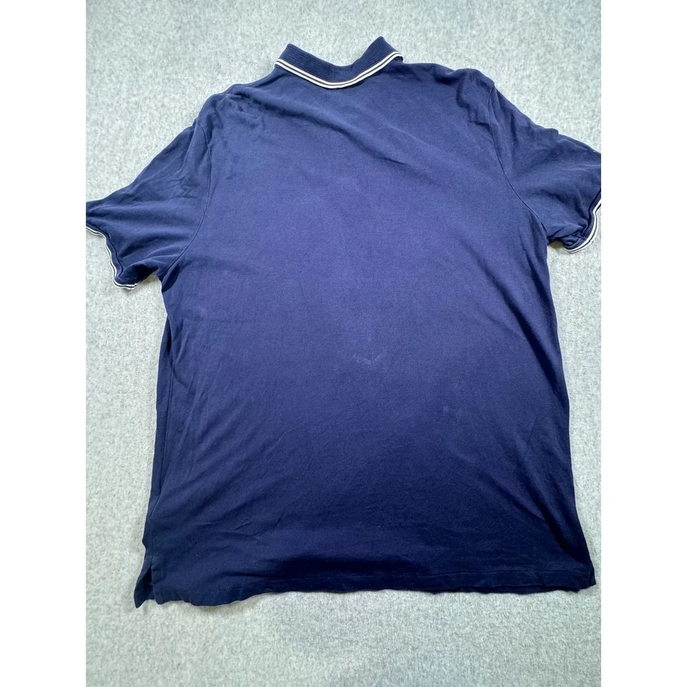 Polo Ralph Lauren Mens XL Classic Fit Navy Blue Polo 67 Short‎ Sleeve Shirt